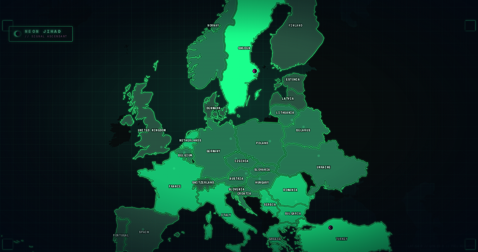 Map Skin: Neon Jihad